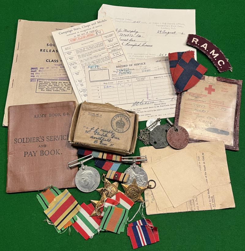 WW2 8th Army RAMC Grouping.