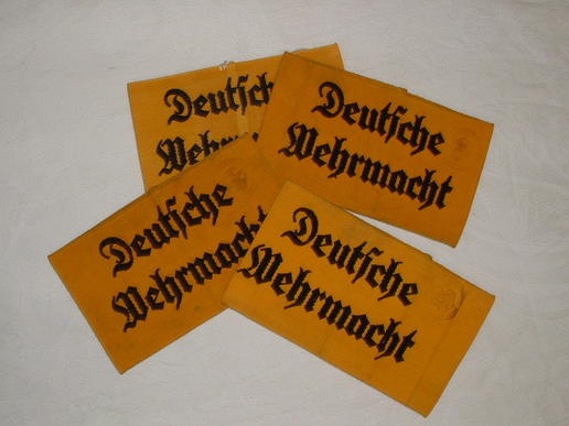 Discovered cashe of Wehrmacht armbands!!!
