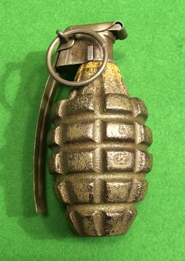 WWII U.S.Mk.2A1 Fragmentation grenade.