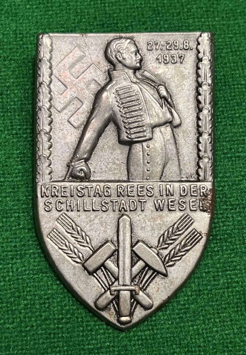 Wesel Kreistag Day badge.