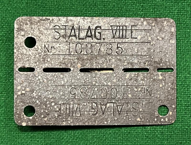 WW2 POW Identity Tag.