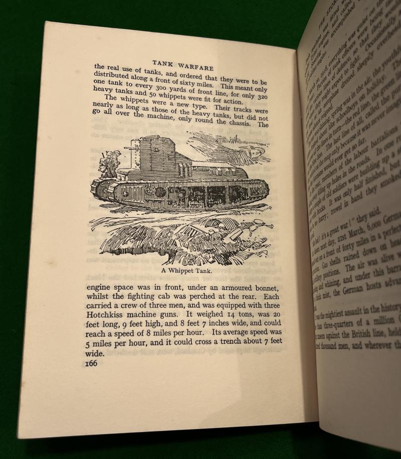 MITCHELL (Lt. Frank, MC) Tank Warfare: The Story of the Tanks in the Great War.