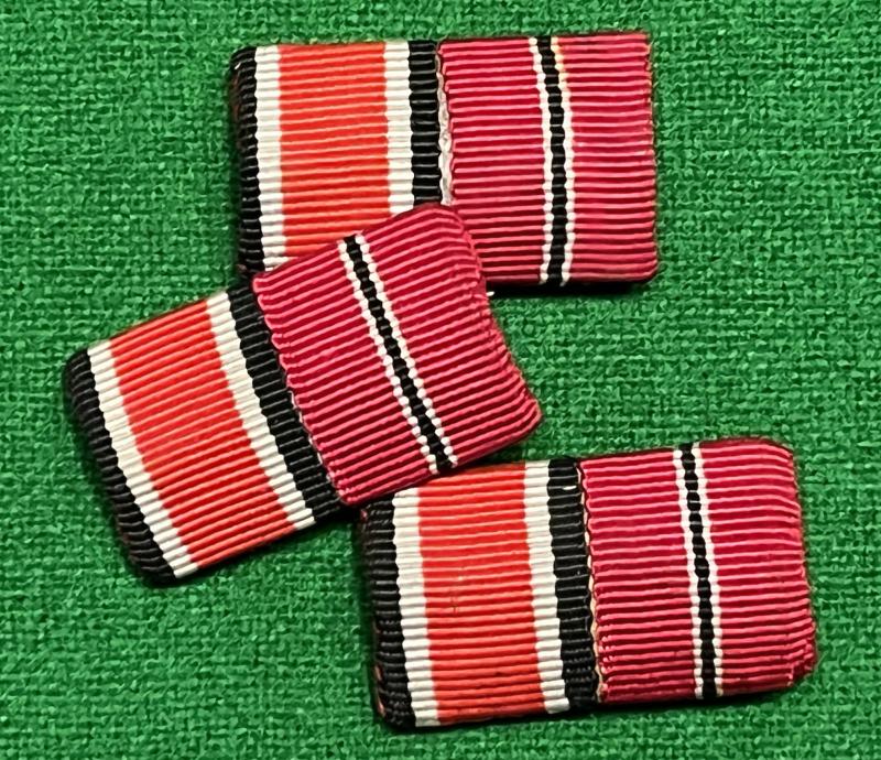 Third Reich EKII/Russian Front Medal ribbons.