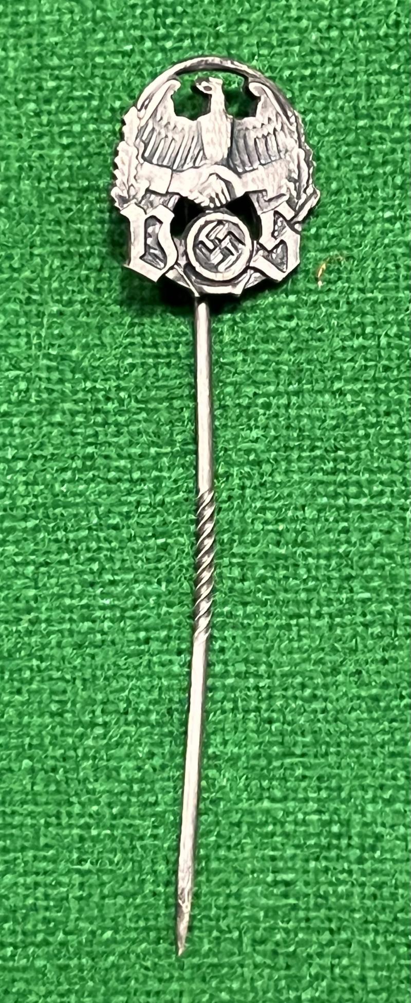 3rd Reich Volkssozialistische Selbsthilfe Stickpin.