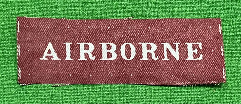 WW2 Printed Airborne Strip.