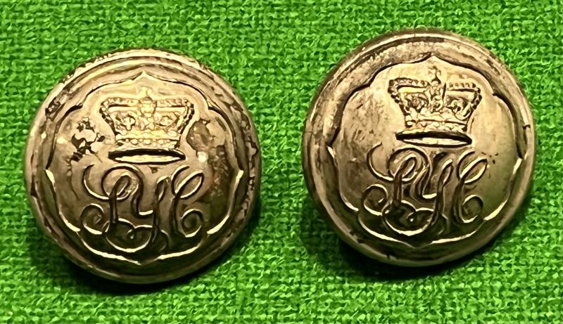 Leicestershire Yeomanry Cavalry Buttons.