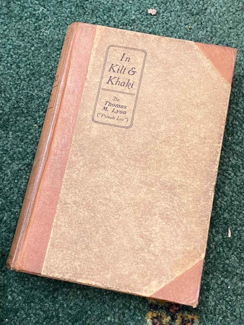 ‘IN KILT & KHAKI’ By Thomas Lyon 1916.