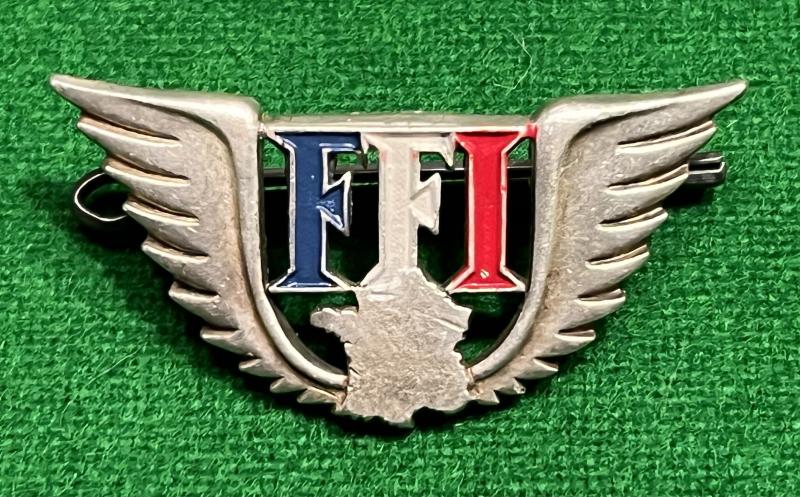 Free French F.F.I. (Forces Françaises de l'Intérieur) Badge.