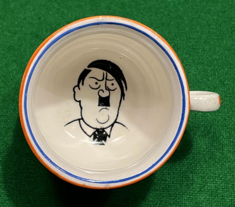 Hitler ' Po ' Comic Ashtray.