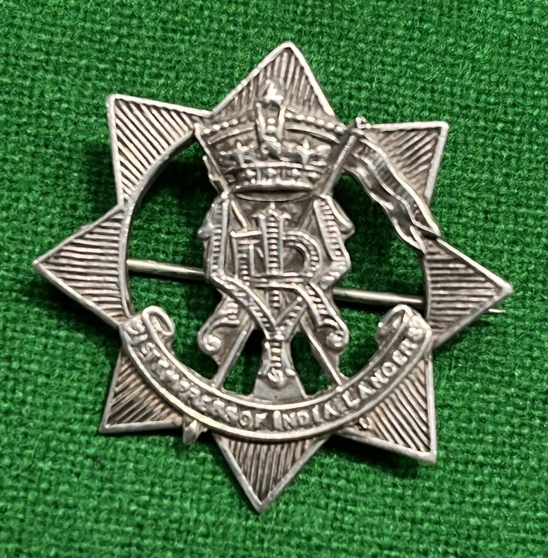 Victorian 21st Lancers Sweetheart brooch.