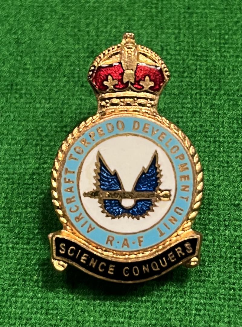 RAF Aircraft Torpedo Development Unit badge.