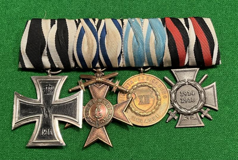 Imperial German Bavarian medal Group.