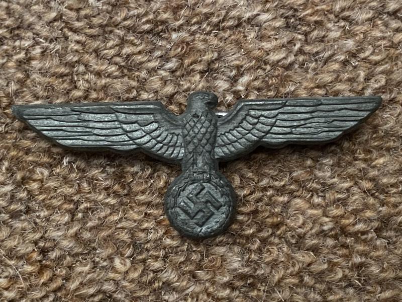 THIRD REICH METAL CAP EAGLE.