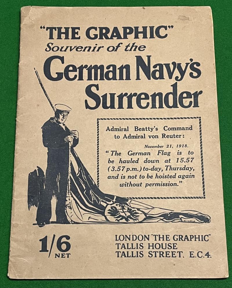 WW1 German Fleet Surrender Souvenir.