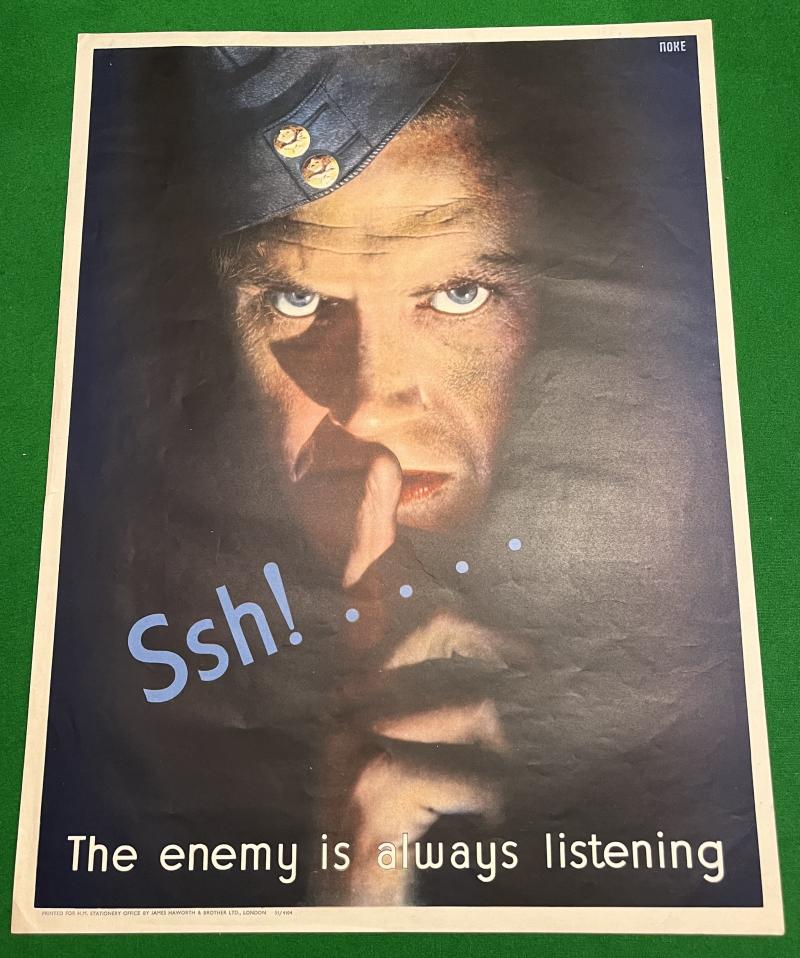 WW2 RAF Security Poster.