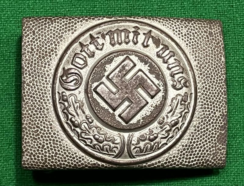 German Third Reich Police Belt Buckle.