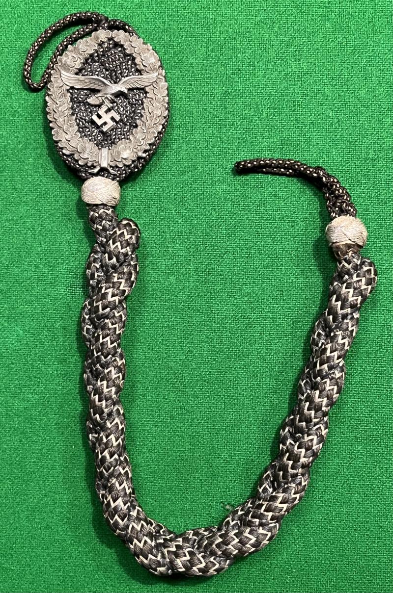 Luftwaffe Shooting Lanyard.