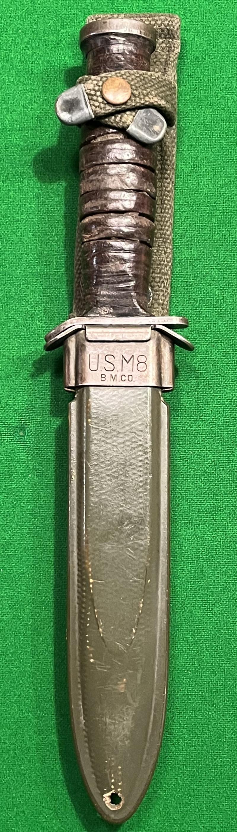 WW2 US M3 Fighting Knife - Utica.