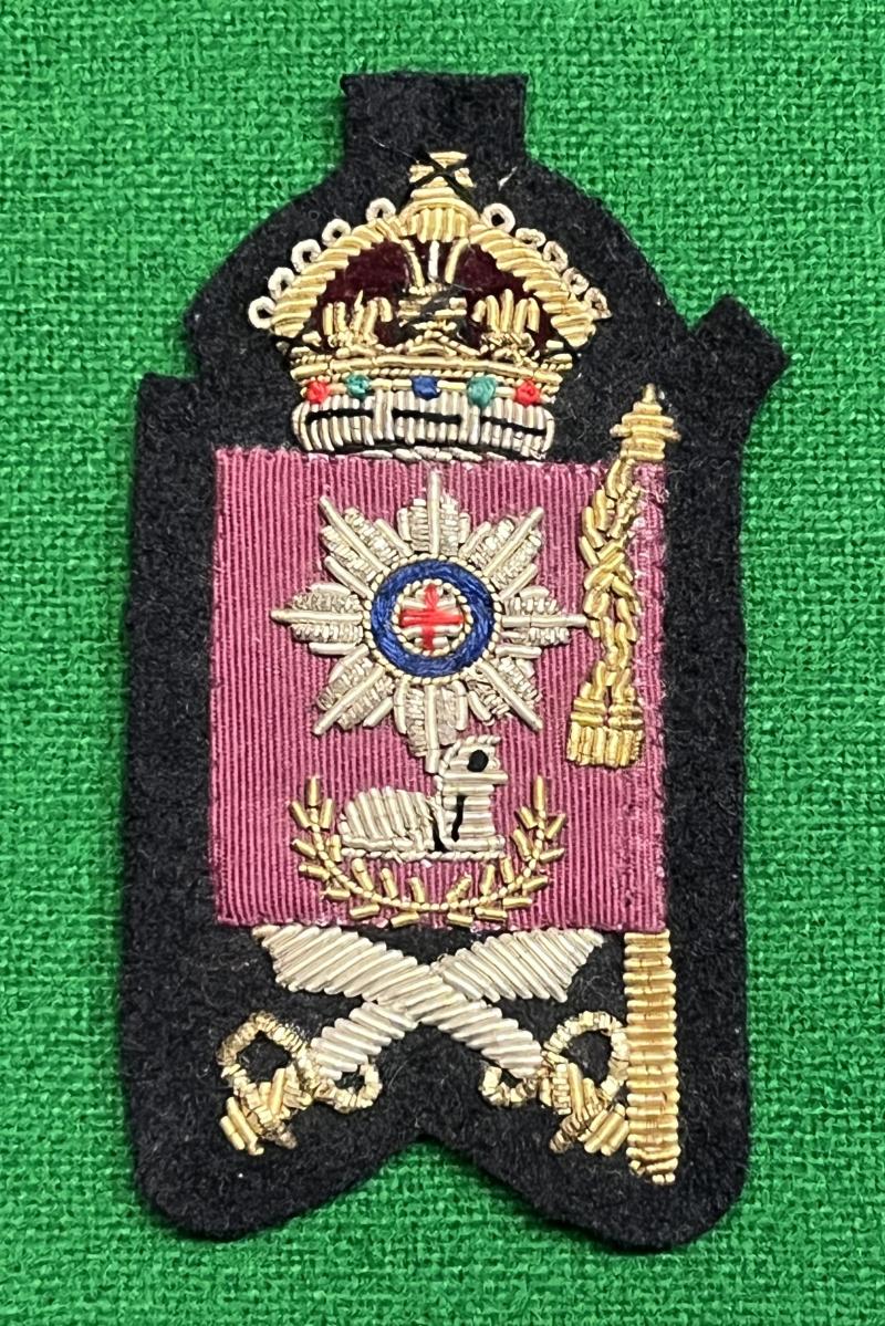 Coldstream Guards  (WO2) Colour Sergeants and Company Quartermaster Sergeants Bullion Sleeve badge.