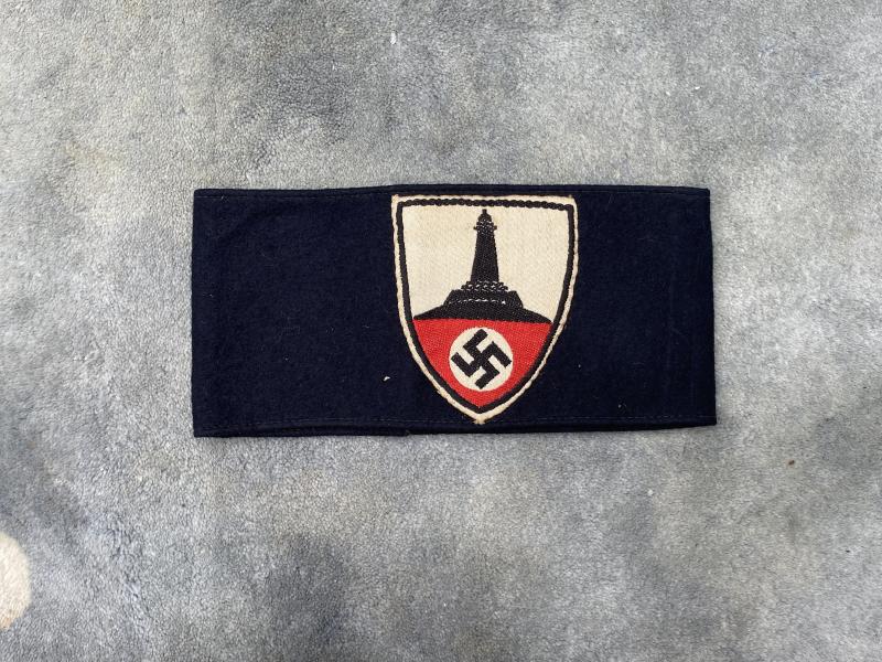 EARLY THIRD REICH ARMBAND FOR VETERANS ASSOCIATION.