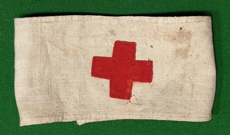 British Army Red Cross Armband.