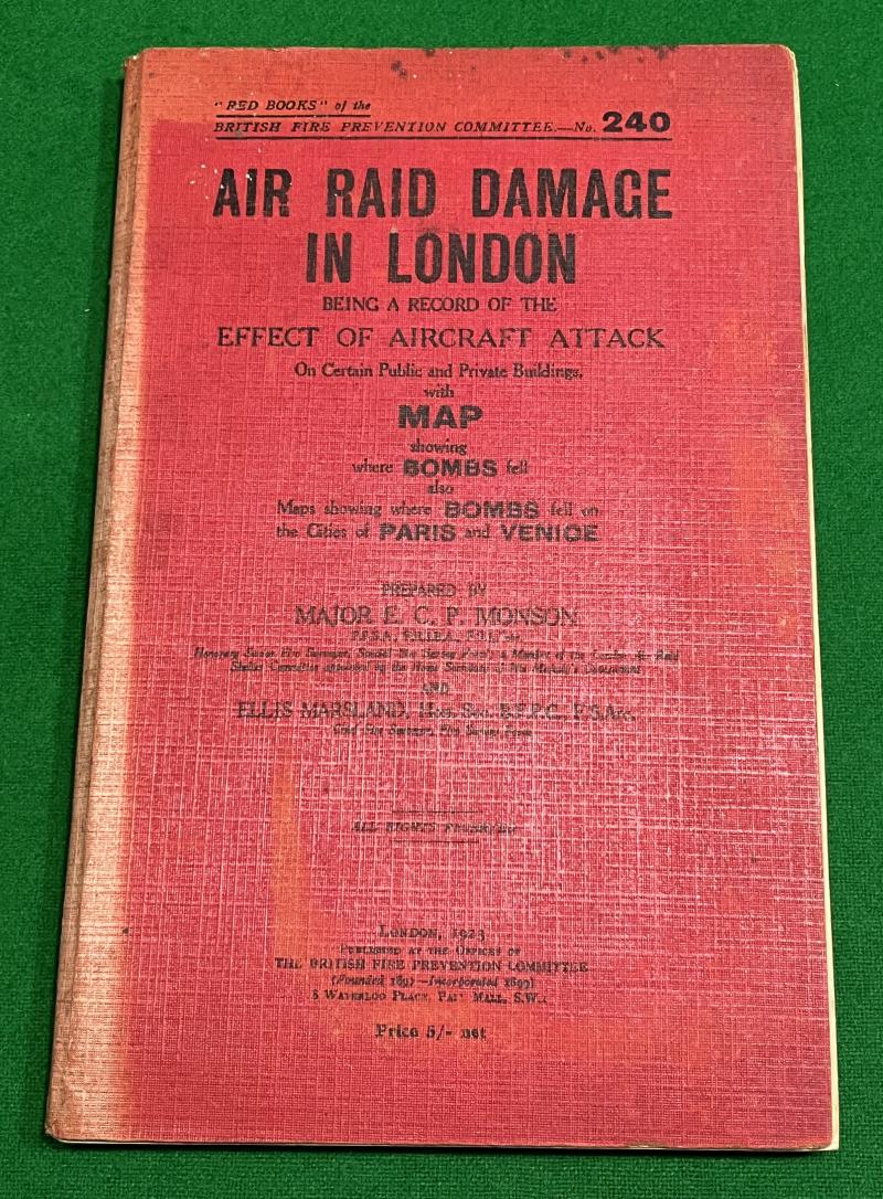 Air Raid Damage in London.