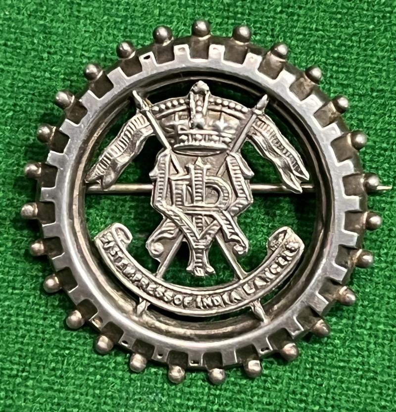 1900 Silver Sweetheart badge - 21st Lancers.