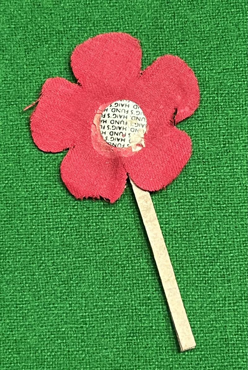 Original Haig Fund poppy.