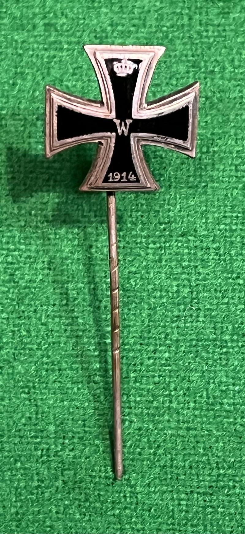 Imperial Iron Cross Stickpin.