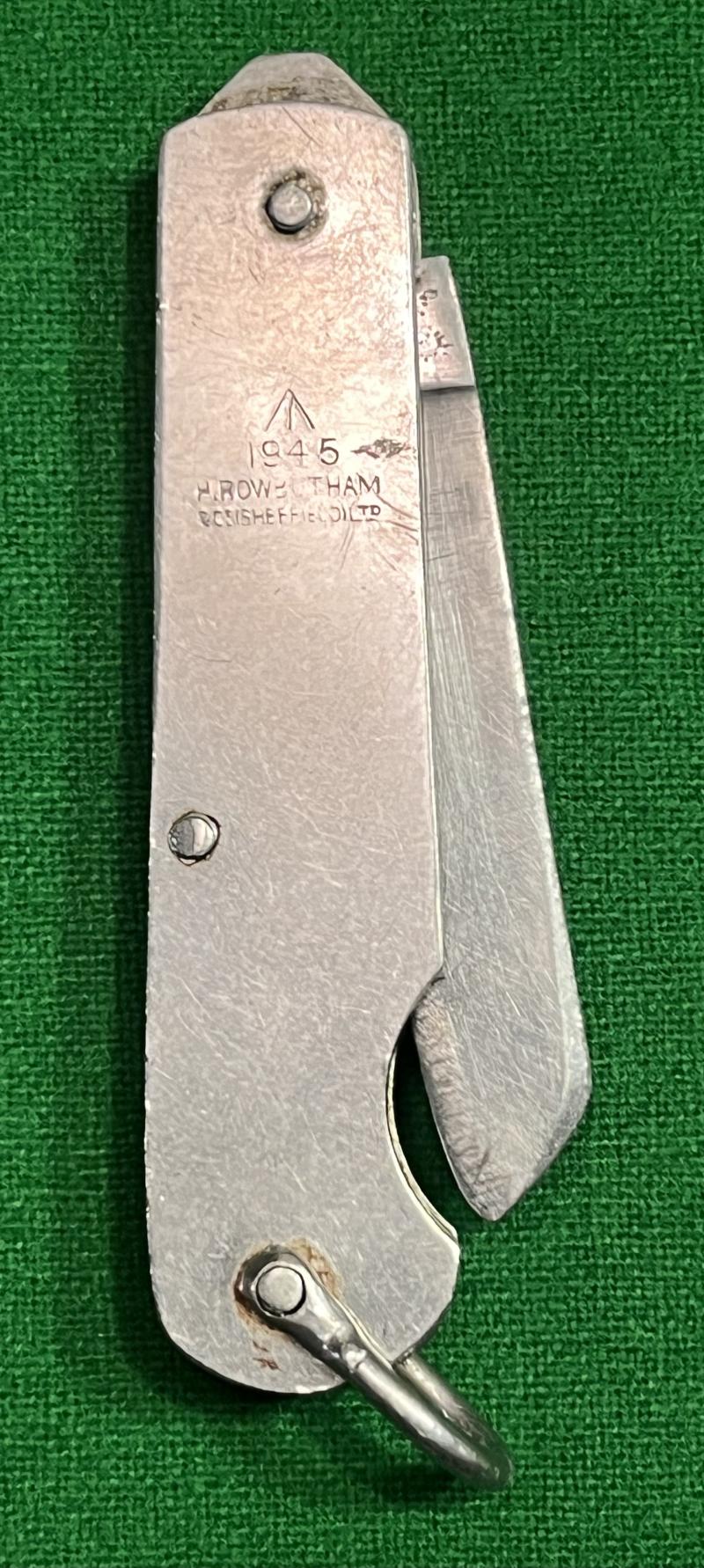 WW2 British All Steel Jack Knife.