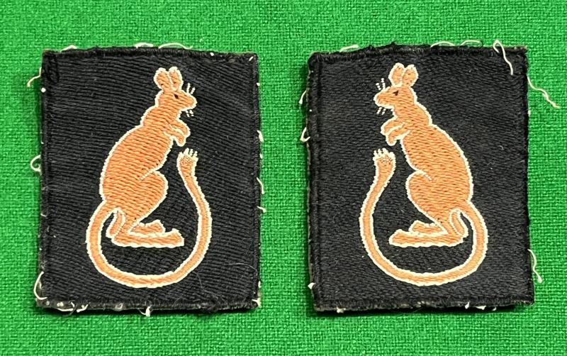 7th Armoured Division Cloth Formation Signs