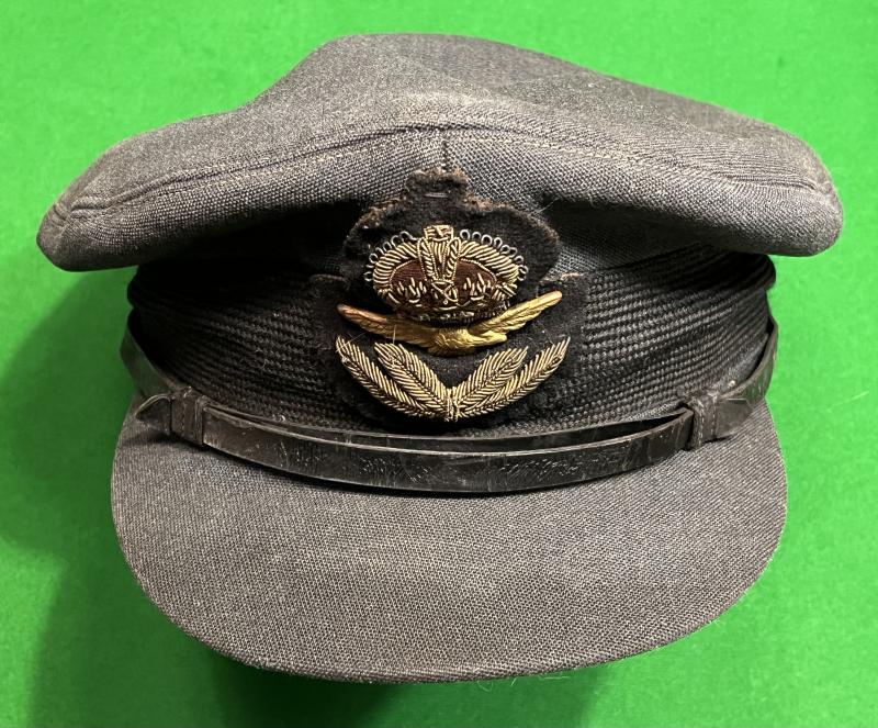 R.A.F. Officer Rank Service Dress Cap.