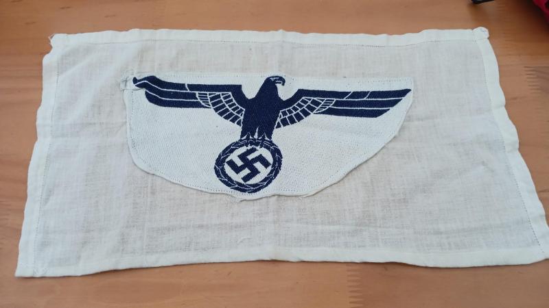 THIRD REICH NAVY SPORTS VEST EAGLE.