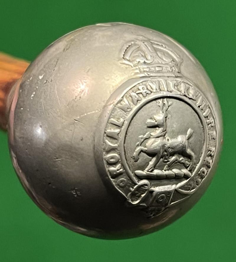 Royal Warwickshire Regt. Swagger stick.