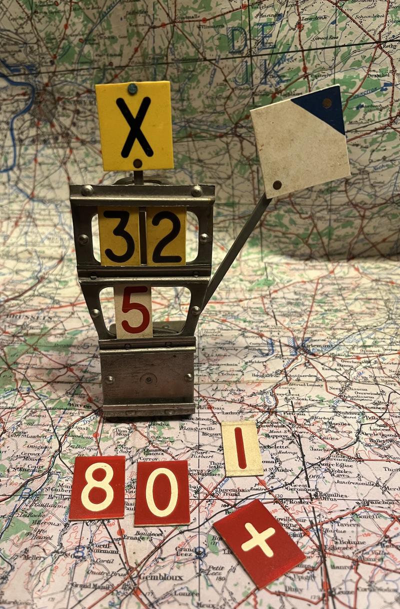 RAF operations room plotting table Raid Block.