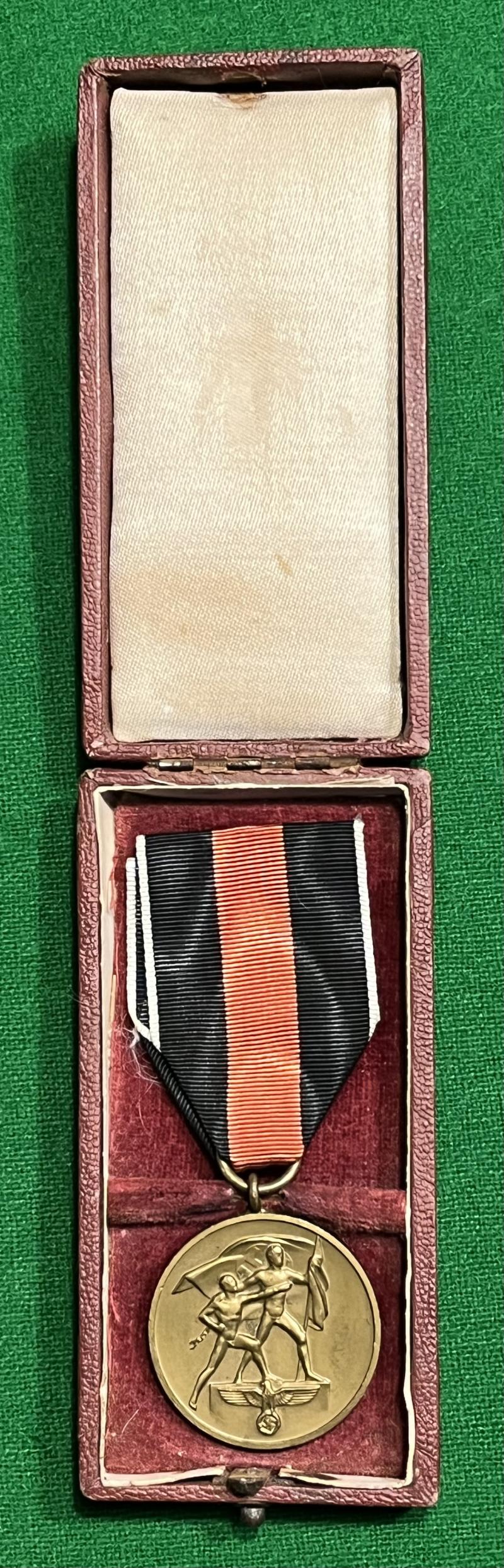 Commemorative Medal for 1 October 1938 - Sudetenland Medal.