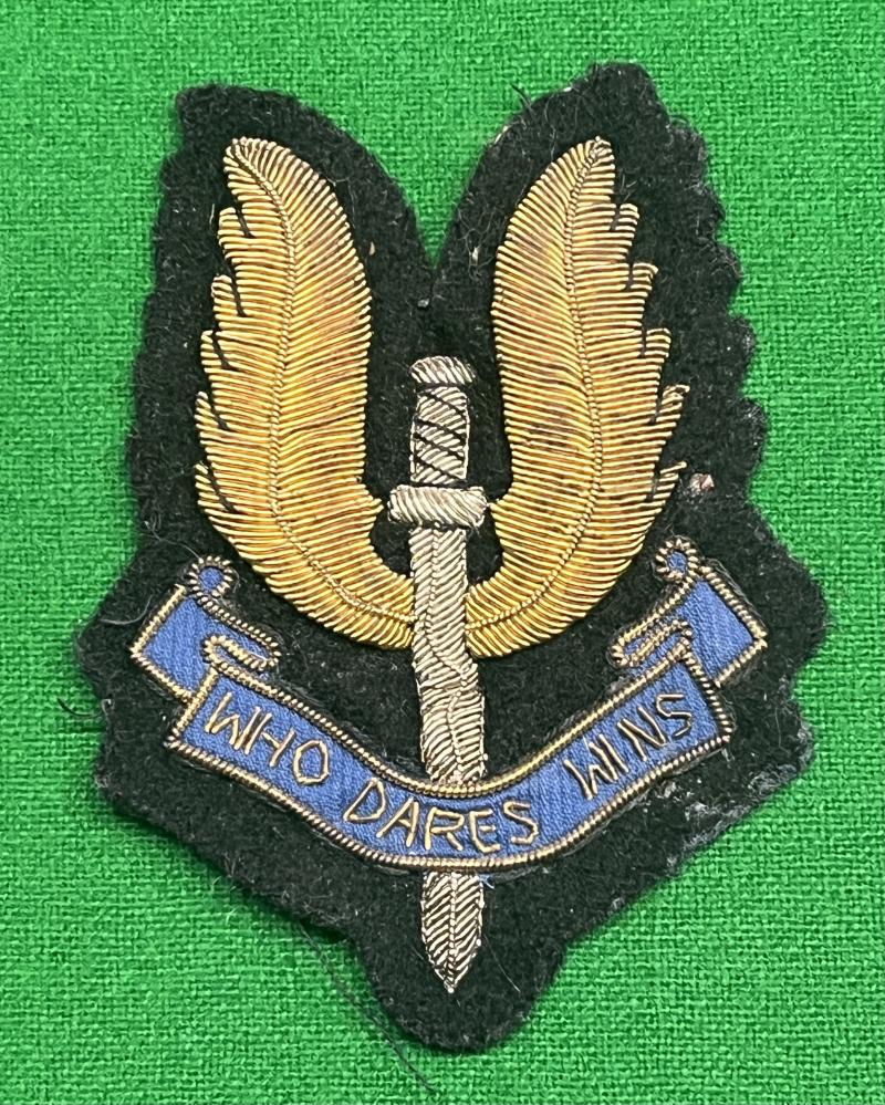 SAS Blazer badge.