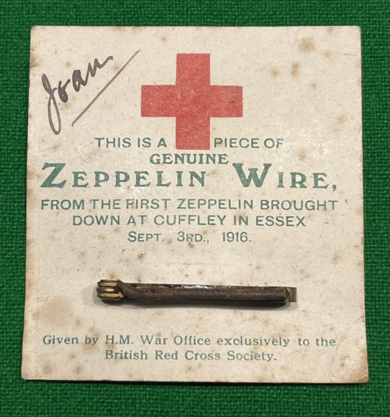WW1 Zeppelin SL11 Souvenir.