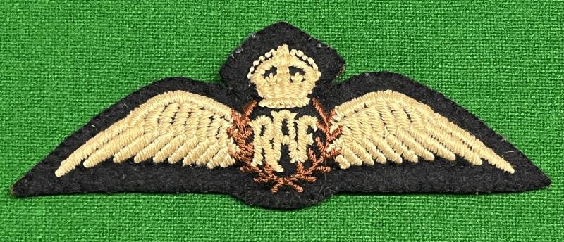 WW2 RAF Padded Pilots' Wings.