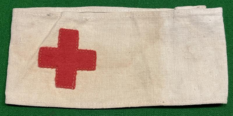 British Army Red Cross Armband.
