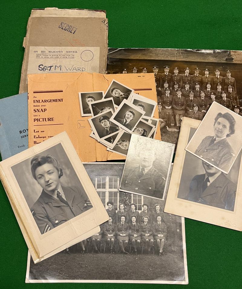WW2 WAAF Paperwork and Photograph grouping.