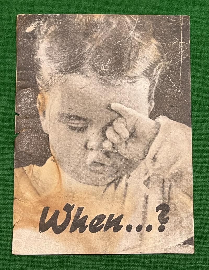 German Air Dropped Leaflet - When...?