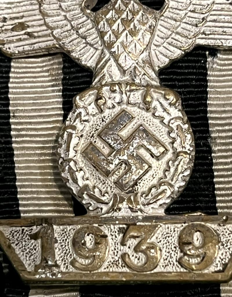 German Bar to the Iron Cross 2nd class 1939.(Spange 1939 zum E.K.II Klasse 1914