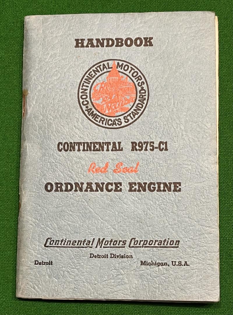 Sherman tank engine manual.