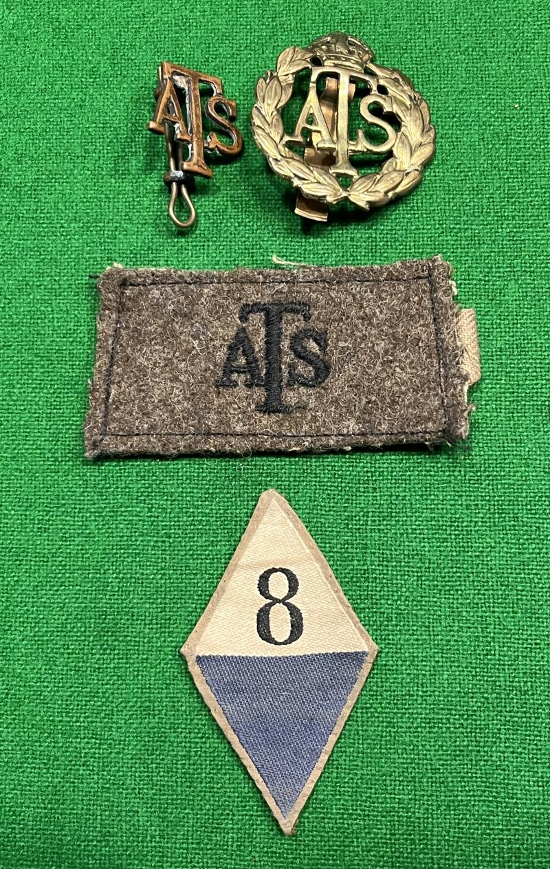 WW2 A.T.S. War Office Signal Company insignia.