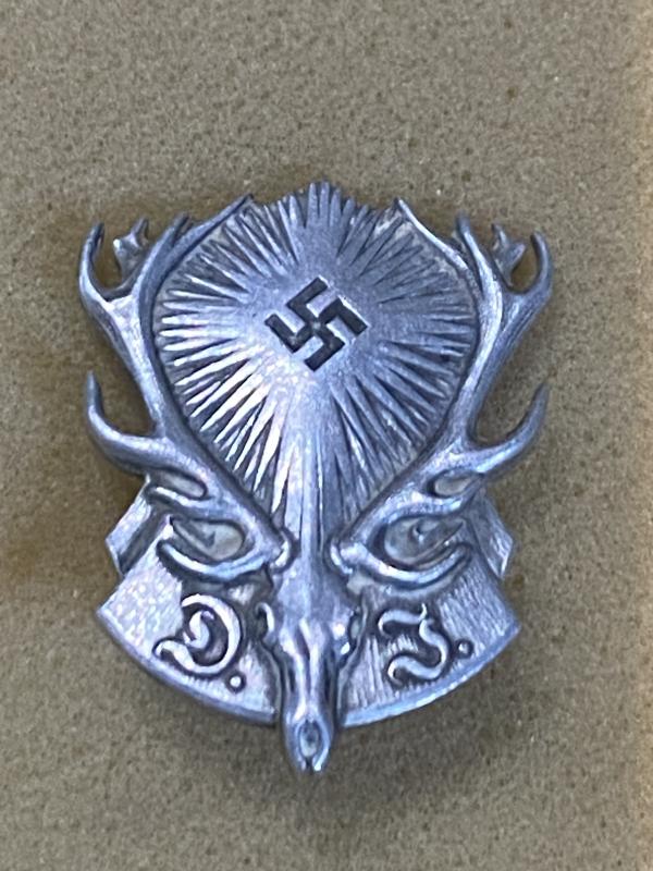 DEUTCHE JÄGERSHAFT - HUNTING ASSOCIATION MEMBERSHIP BADGE.