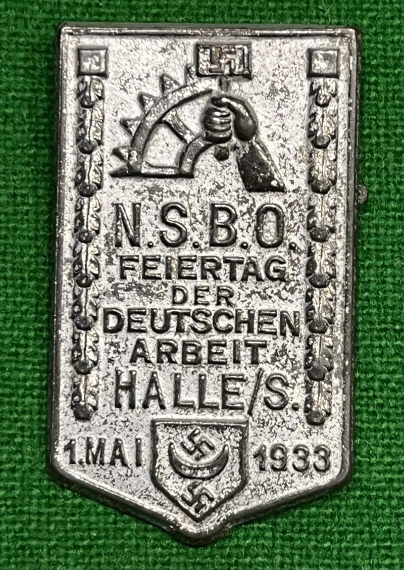 1933 N.S.B.O. Day badge.