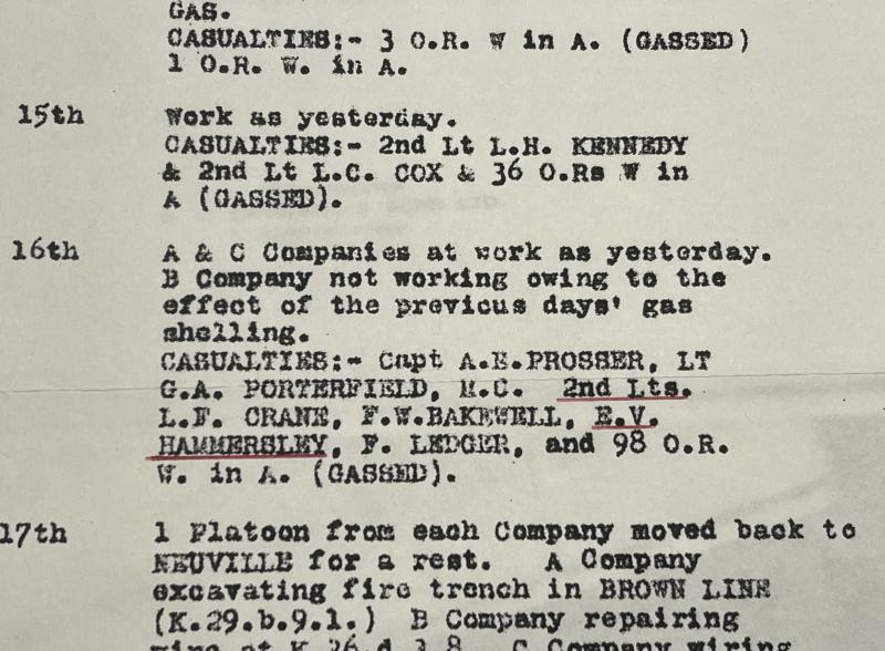 WW1 Victory Medal - 2Lt. Worcs Regt.