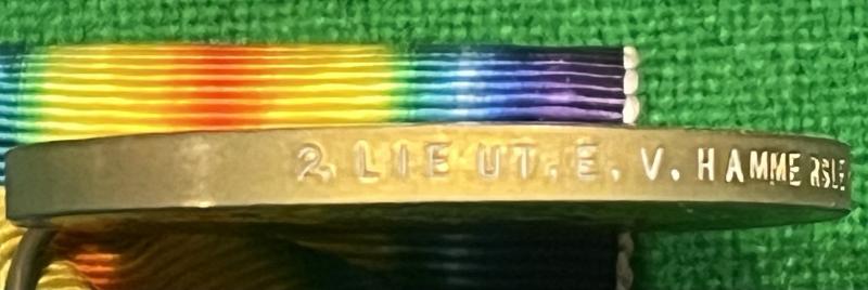 WW1 Victory Medal - 2Lt. Worcs Regt.