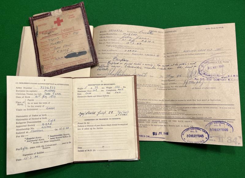 WW2 8th Army RAMC Grouping.